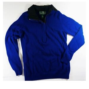 Lauren Ralph lauren Blue Half Zip Sweatshirt